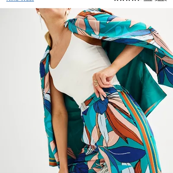 Nine west wide leg pants - Picture 4 of 12